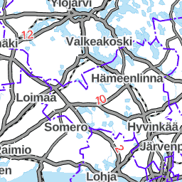 Maanmittauslaitos taustakartta preview